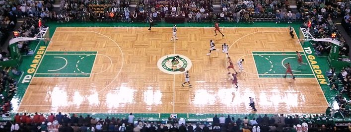 Boston Celtics' Parquet Floor